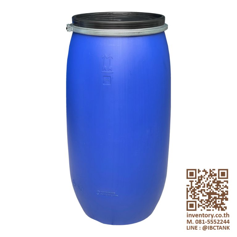 ถังพลาสติก 150 ลิตร (ฝาเปิด) Open Top 150 Liter.